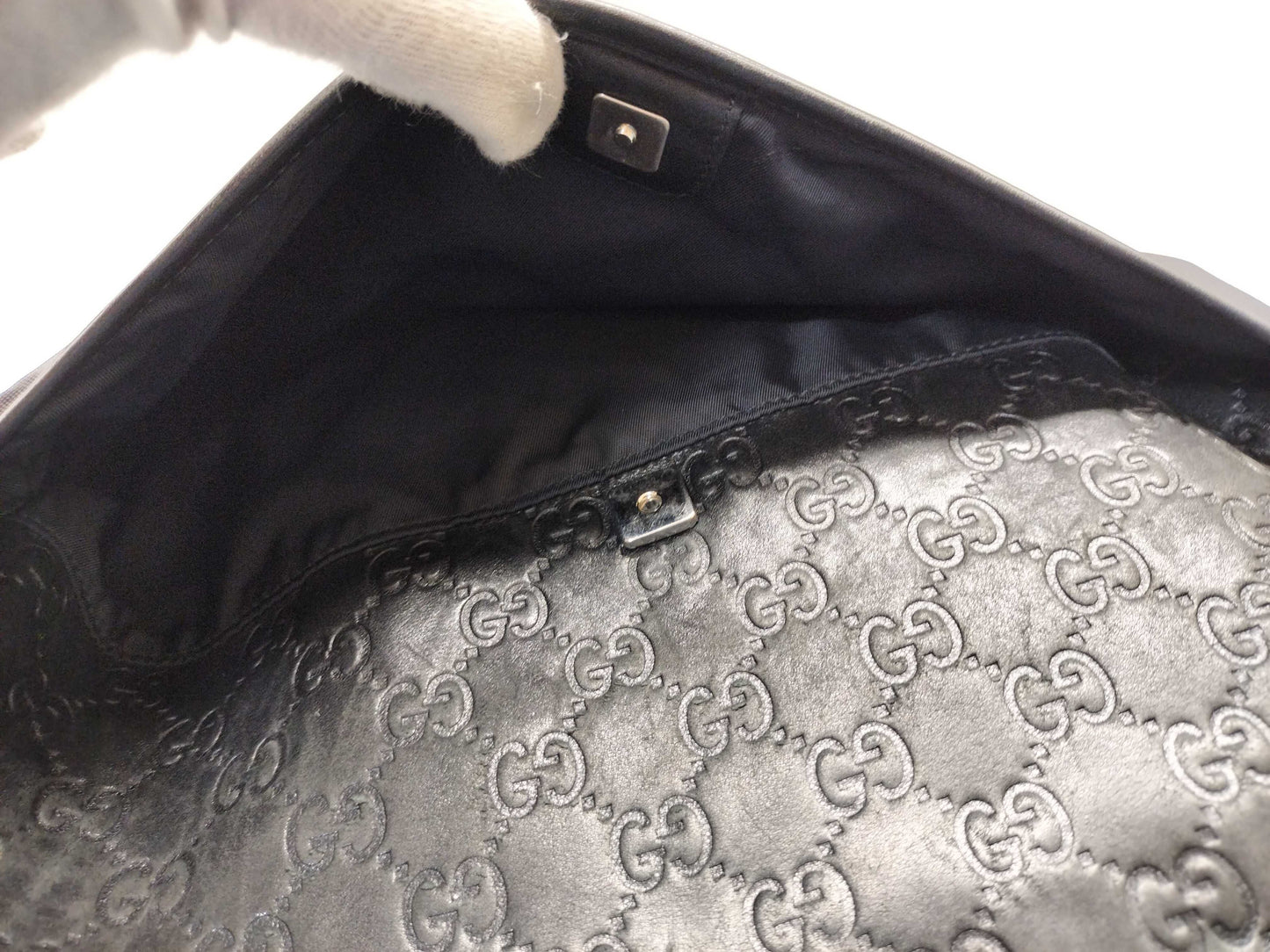 GUCCI Guccissima Shima Shoulder Bag 161322-214397