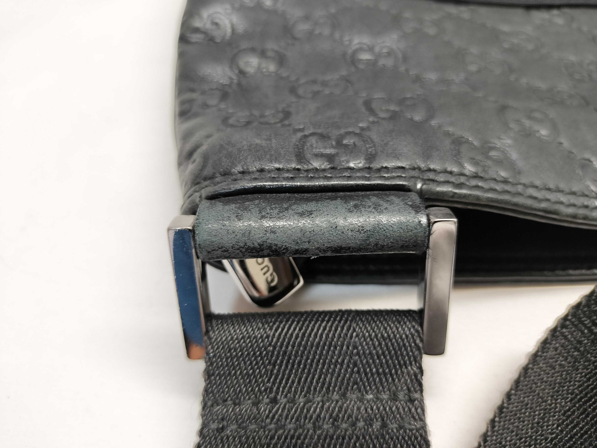 GUCCI Guccissima Shima Shoulder Bag 161322-214397