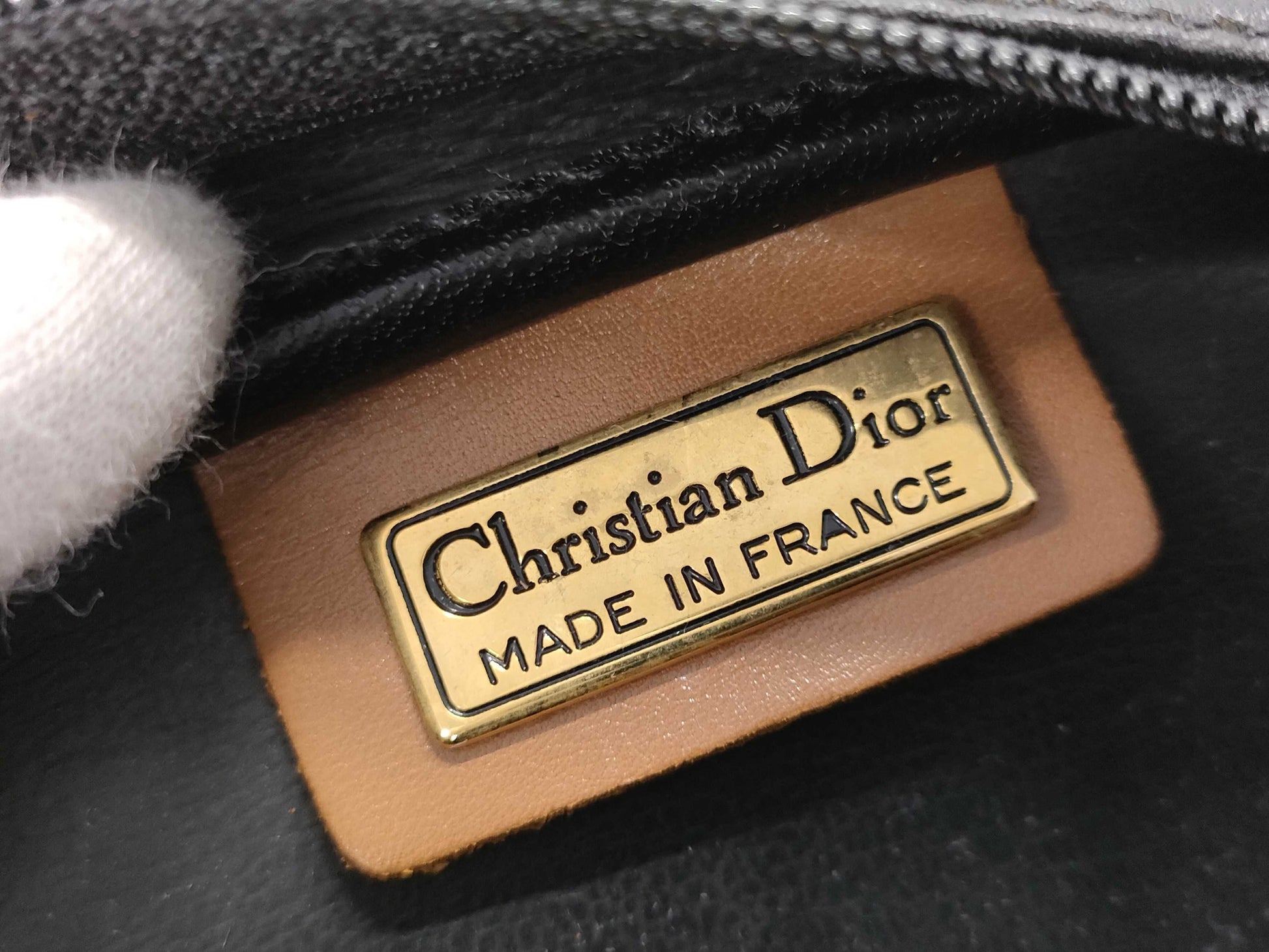 Dior Leather Shoulder Bag