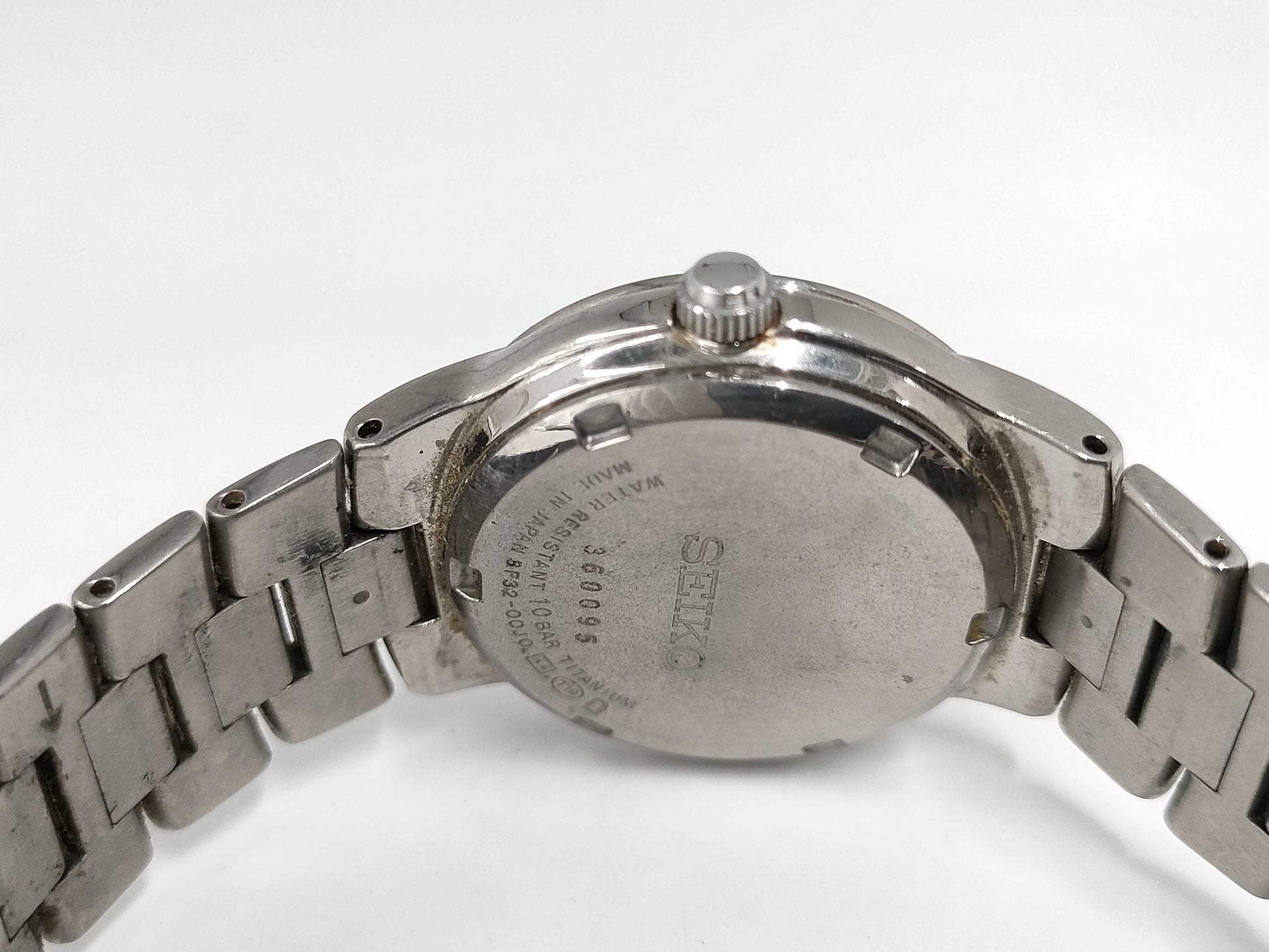 SEIKO 8F32-00J0 Unoperated Men's Watch