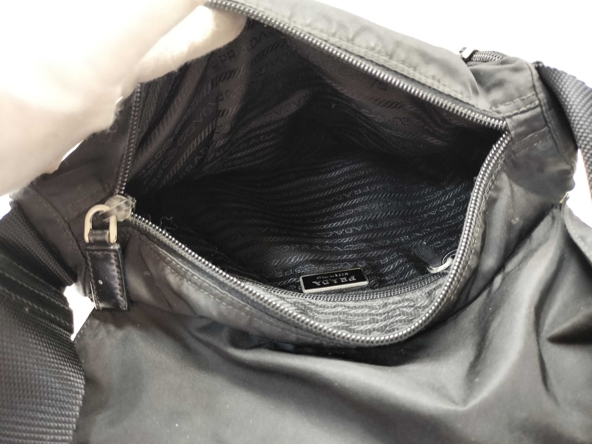 PRADA nylon shoulder bag shoulder bag