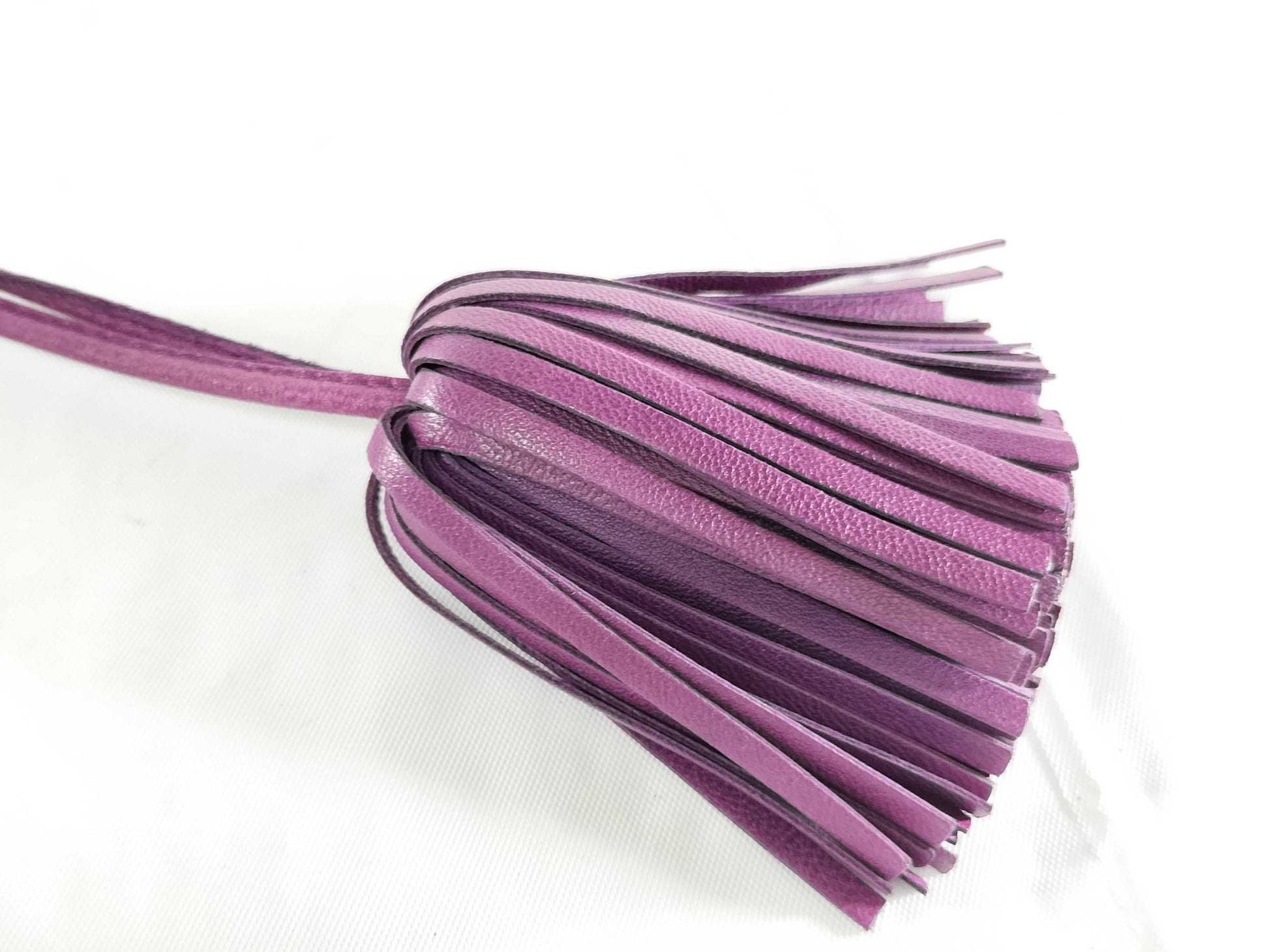 LOEWE Nappa Leather Handbag with Logo Fringe Charm