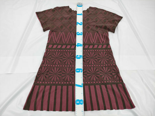 ISSEY MIYAKE Pleated Pattern Dress