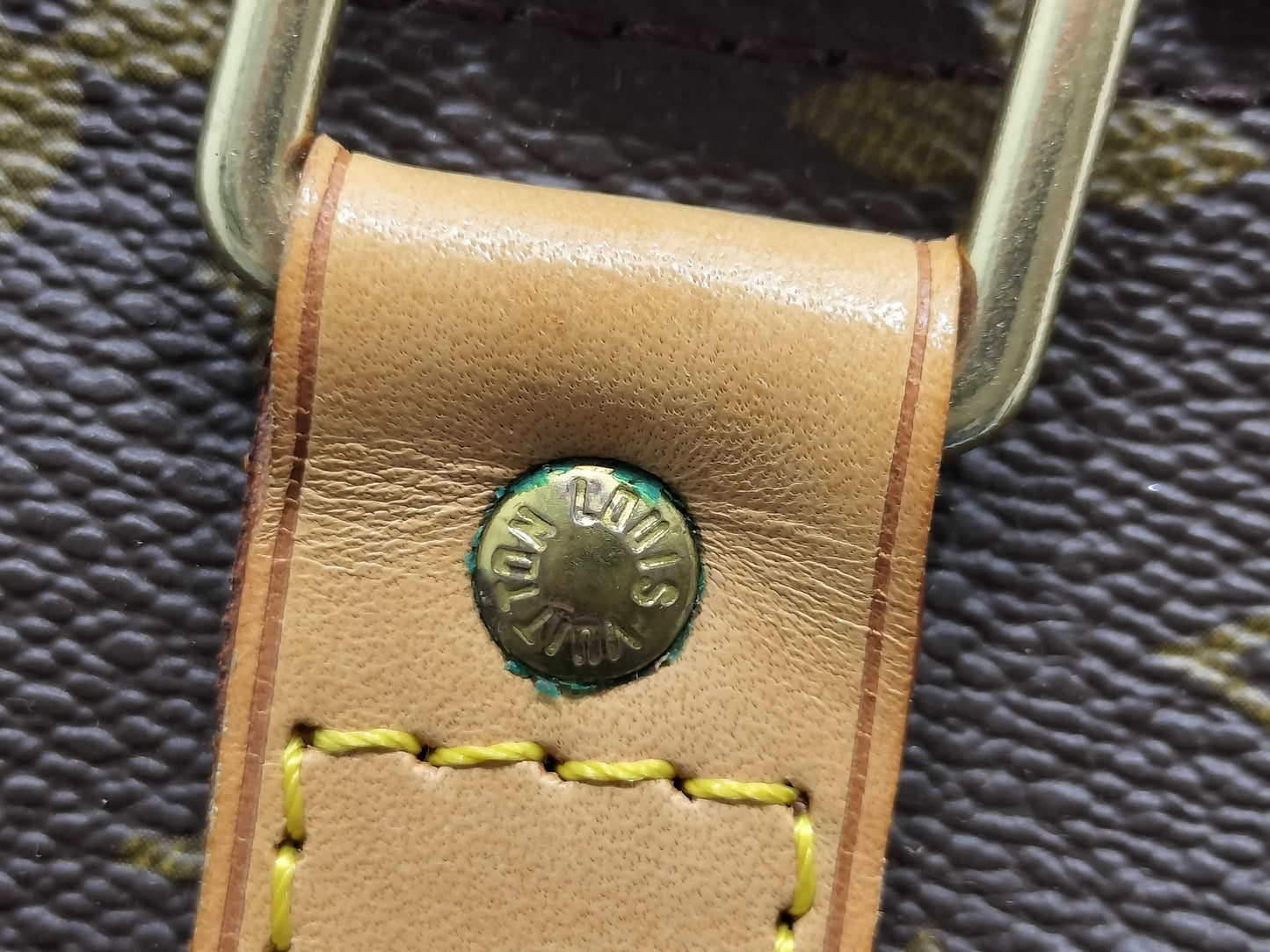 LOUIS VUITTON SP 1918 Monogram M41422 Keepall 60 Boston Bag