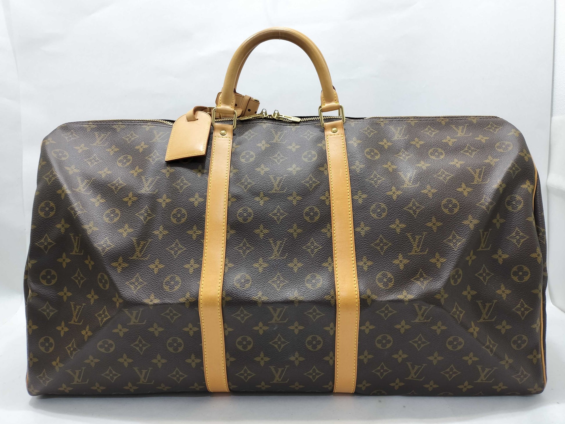 LOUIS VUITTON SP 1918 Monogram M41422 Keepall 60 Boston Bag