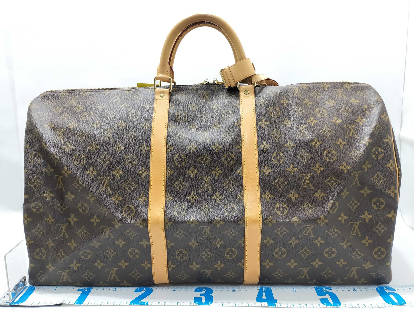 LOUIS VUITTON SP 1918 Monogram M41422 Keepall 60 Boston Bag