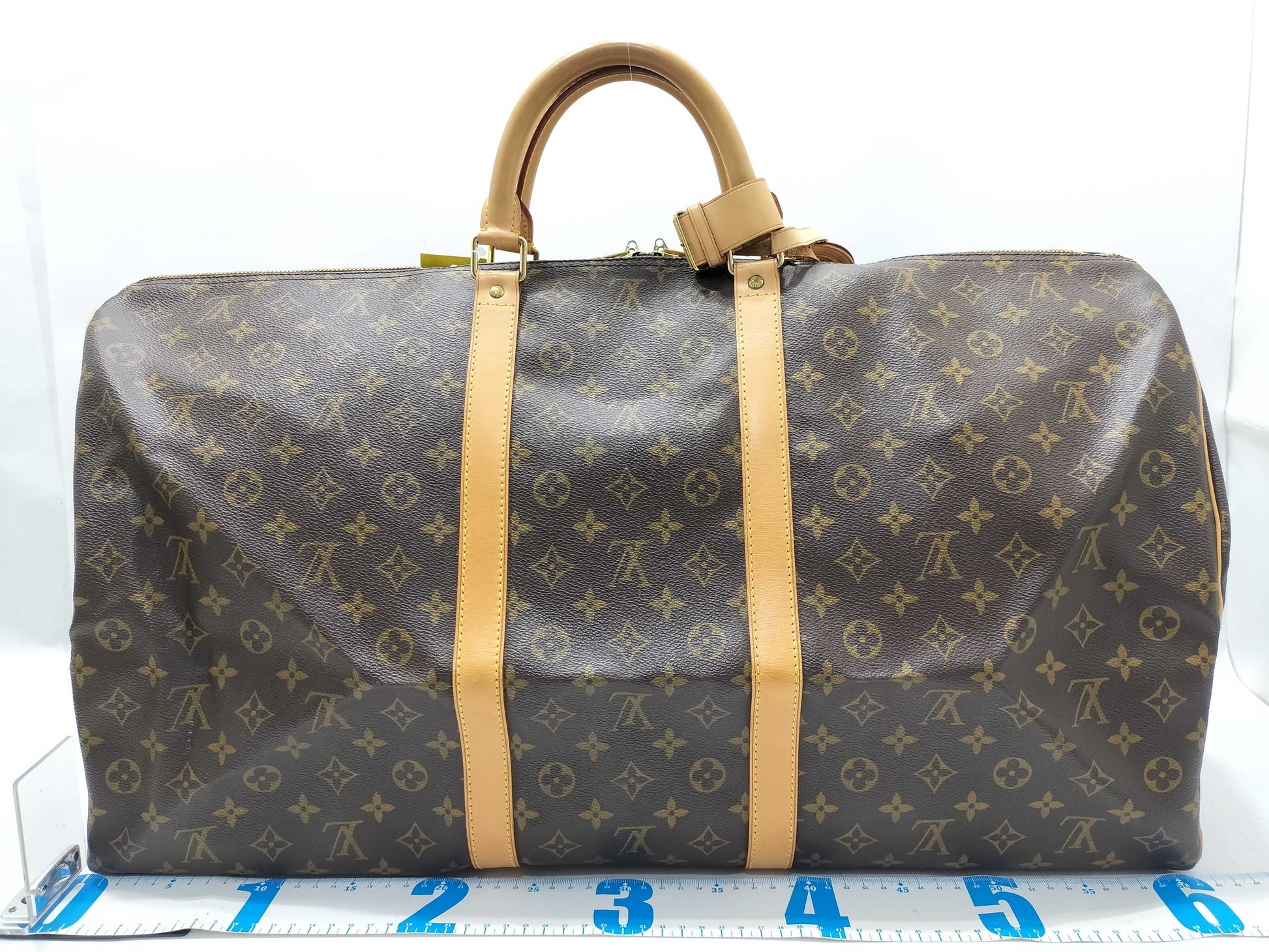 LOUIS VUITTON SP 1918 Monogram M41422 Keepall 60 Boston Bag