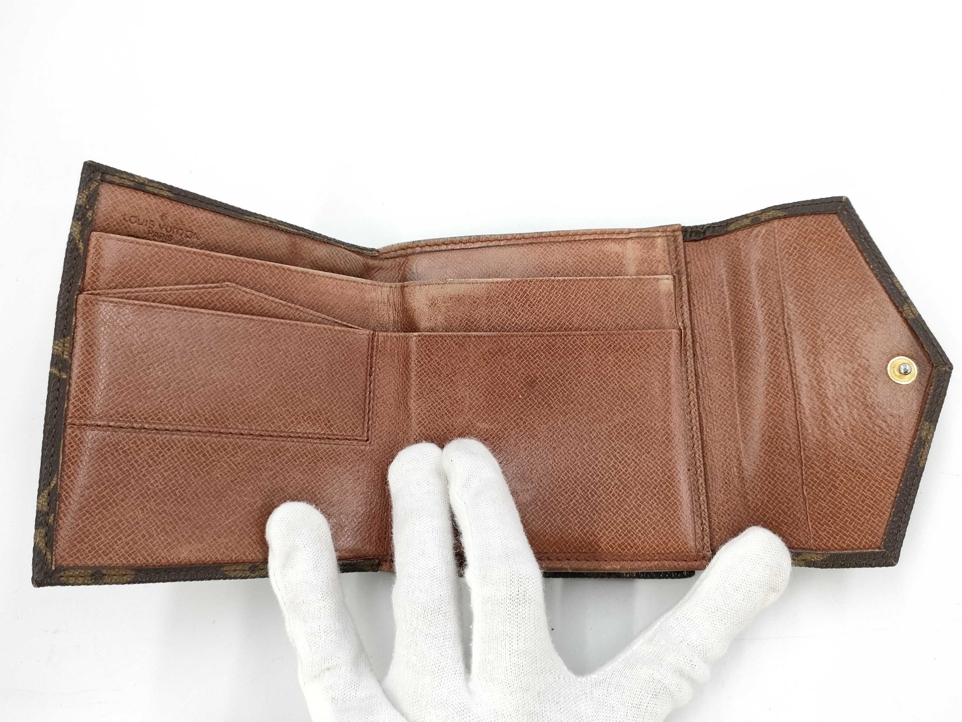 LOUIS VUITTON Monogram Double Hook Wallet