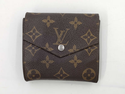 LOUIS VUITTON Monogram Double Hook Wallet