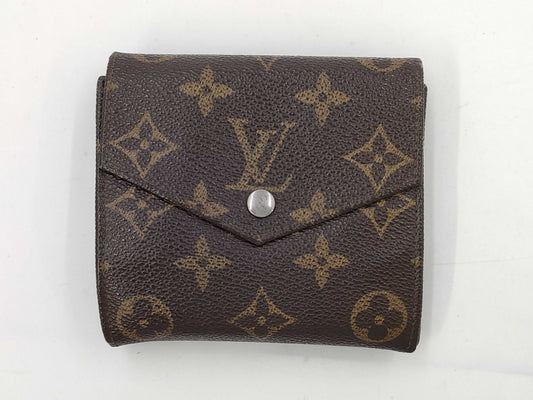 LOUIS VUITTON Monogram Double Hook Wallet