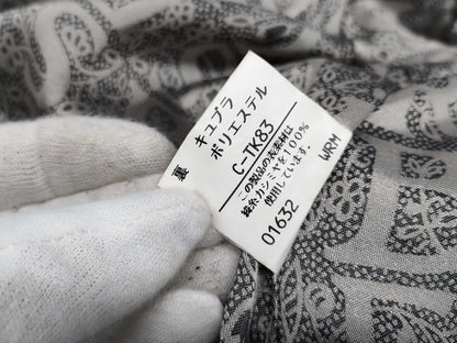 BURBERRY Long Coat, Cashmere, Embroidered Lining