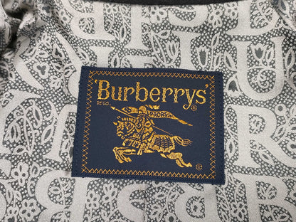 BURBERRY Long Coat, Cashmere, Embroidered Lining