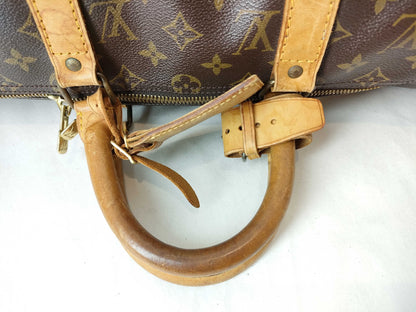 LOUIS VUITTON RFID verification failed. 832SD Monogram Keepall 50 Boston Bag.
