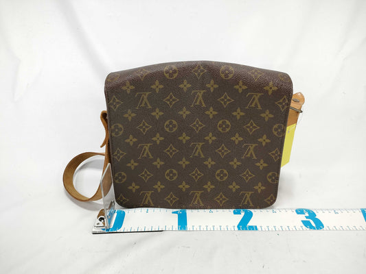 LOUIS VUITTON RFID Unverifiable 843 Monogram Cartesiere Shoulder Bag