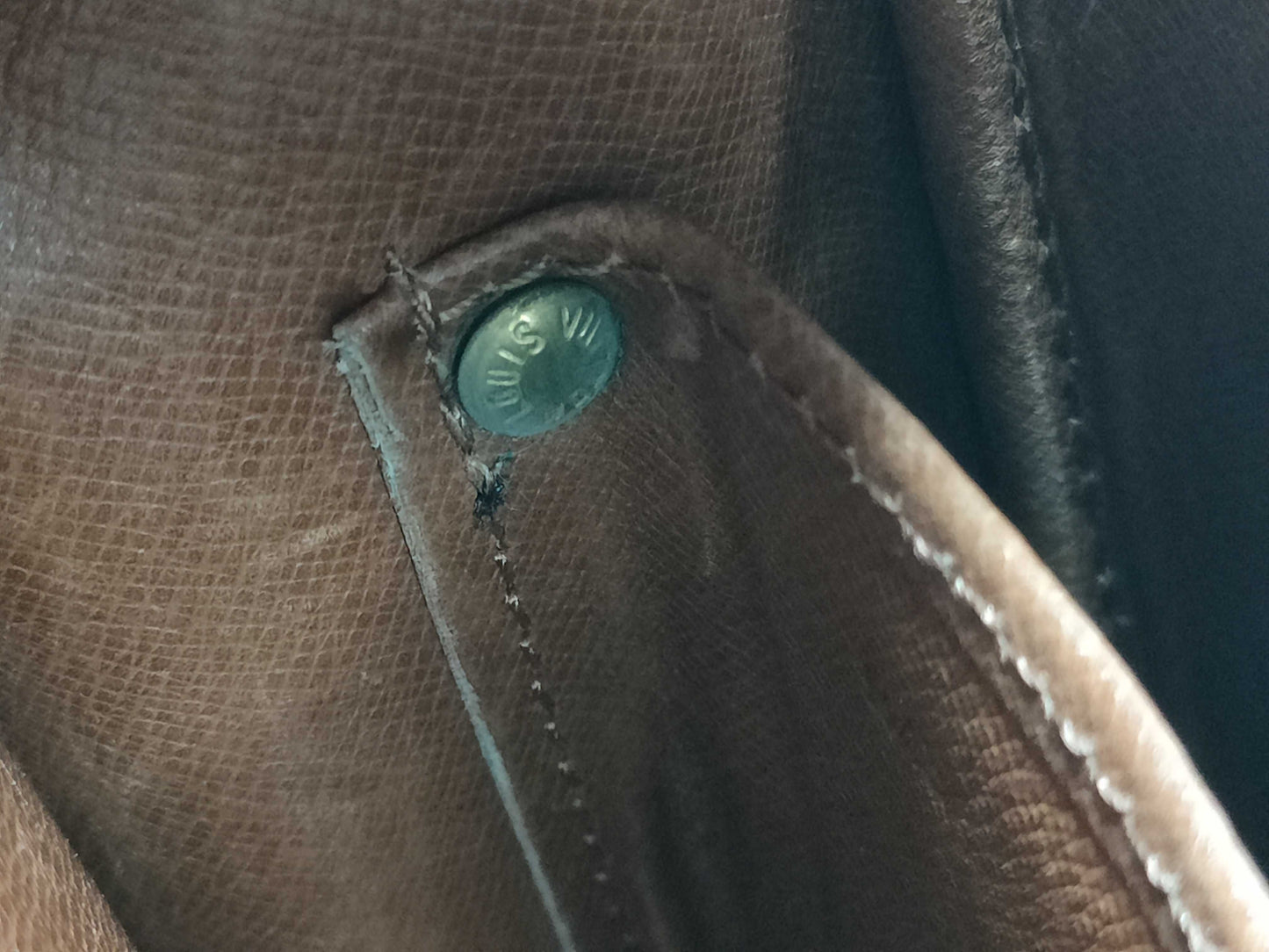 LOUIS VUITTON RFID Unverifiable 843 Monogram Cartesiere Shoulder Bag