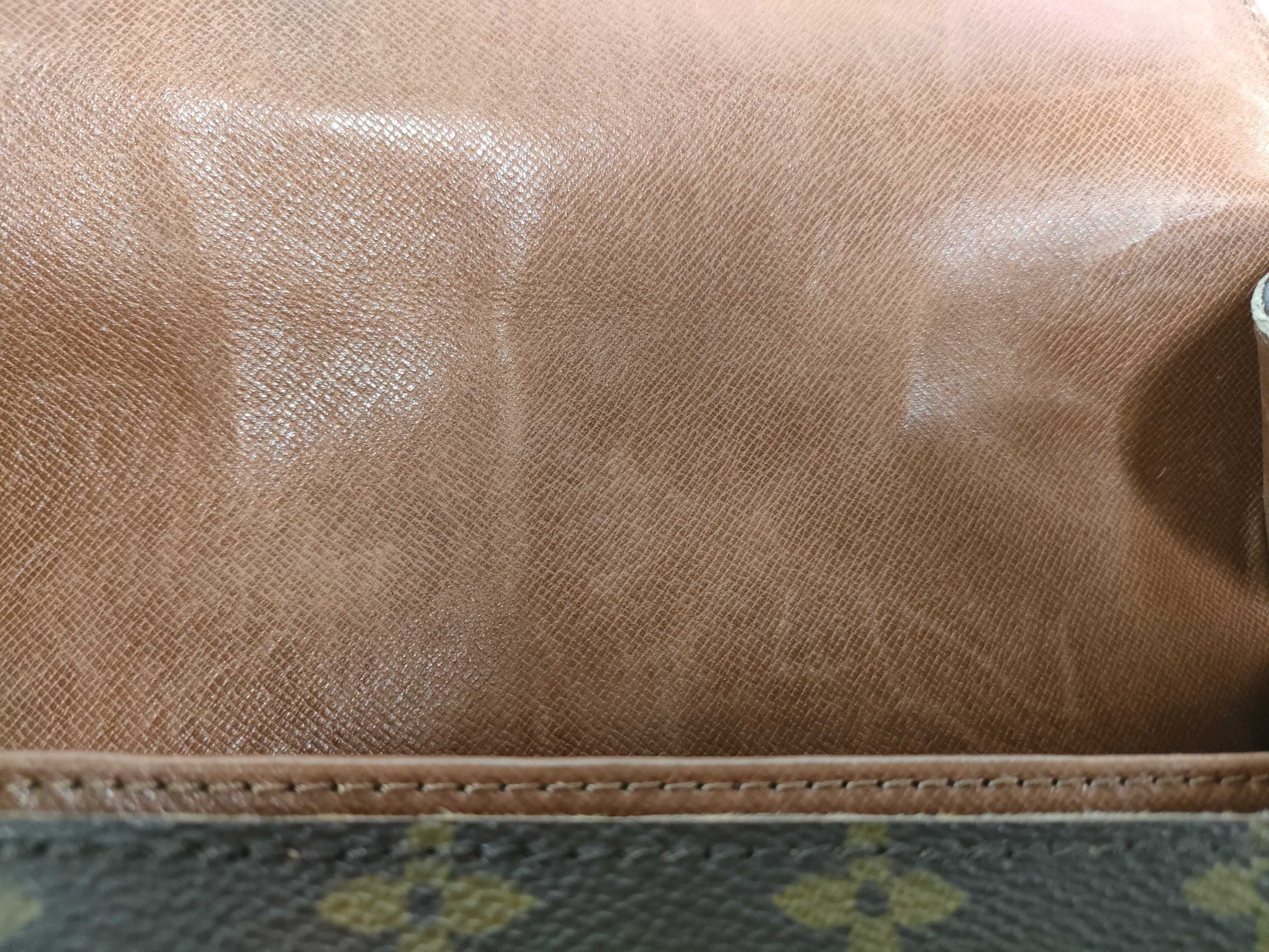 LOUIS VUITTON RFID Unverifiable 843 Monogram Cartesiere Shoulder Bag