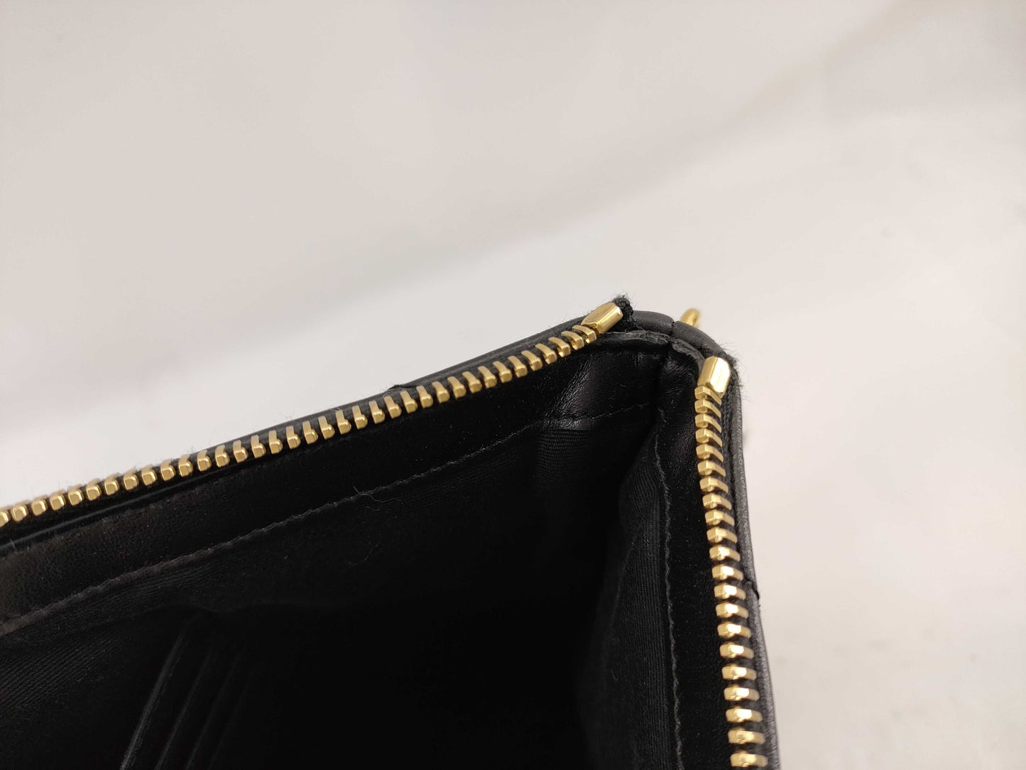 Yves Saint Laurent V-stitch clutch bag clutch bag