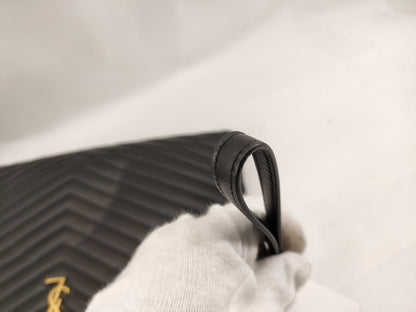 Yves Saint Laurent V-stitch clutch bag clutch bag