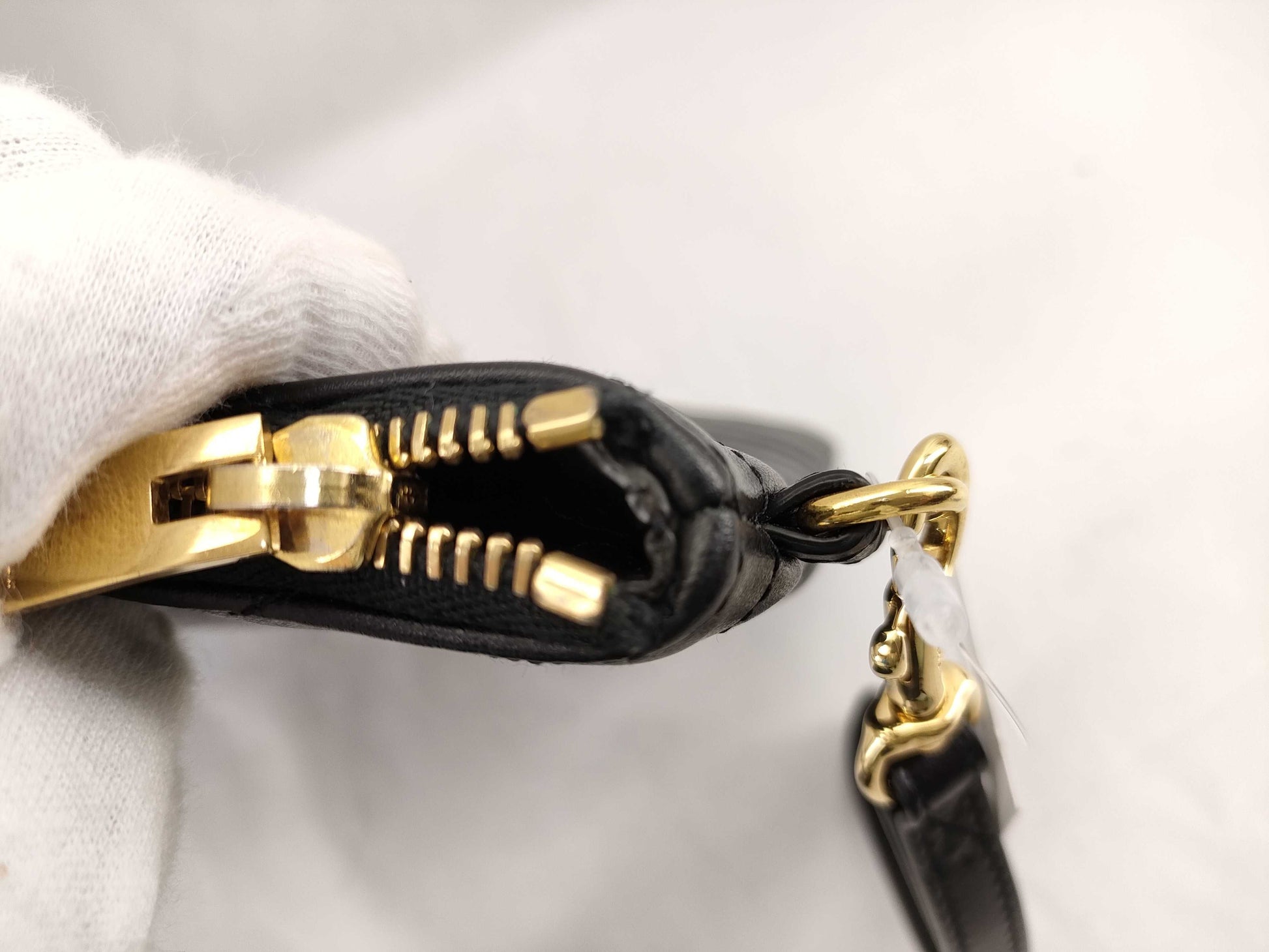 Yves Saint Laurent V-stitch clutch bag clutch bag