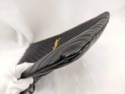 Yves Saint Laurent V-stitch clutch bag clutch bag