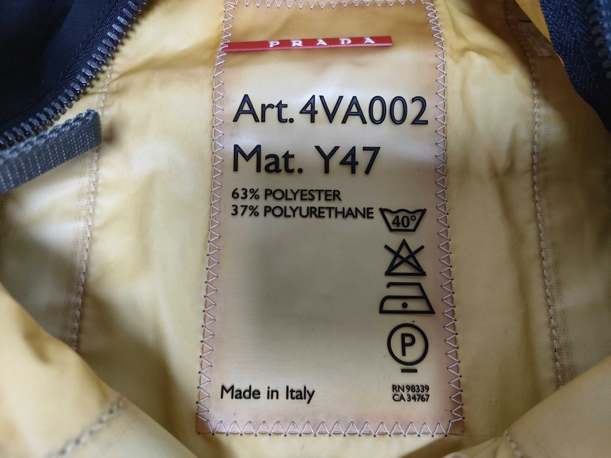 PRADA Nylon Prada Sport Nylon Tote Bag
