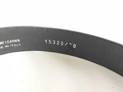 FENDI leather metal belt