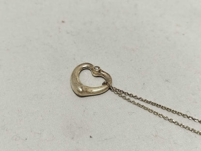 Tiffany & Co. Open Heart 925 1P Necklace