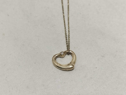 Tiffany & Co. Open Heart 925 1P Necklace