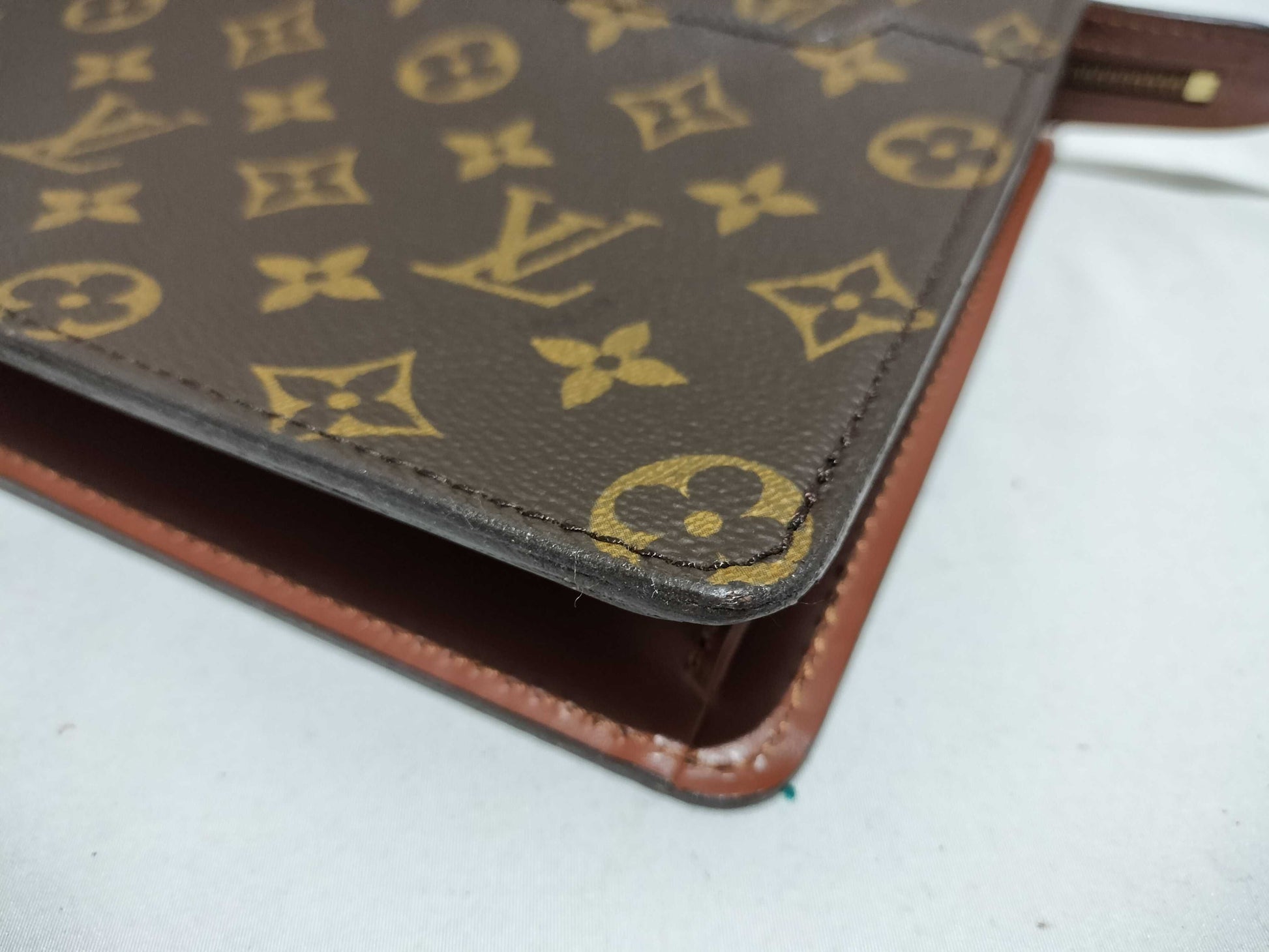 LOUIS VUITTON RFID Unverifiable Serial Number Unverifiable Monogram Pochette Homme Second Bag