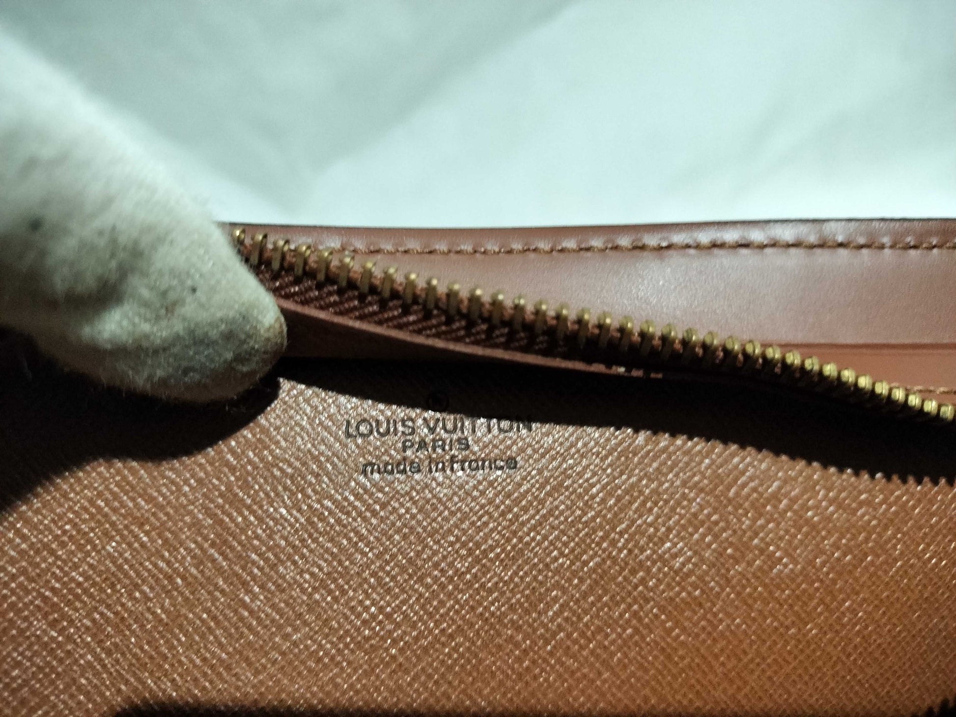 LOUIS VUITTON RFID Unverifiable Serial Number Unverifiable Monogram Pochette Homme Second Bag