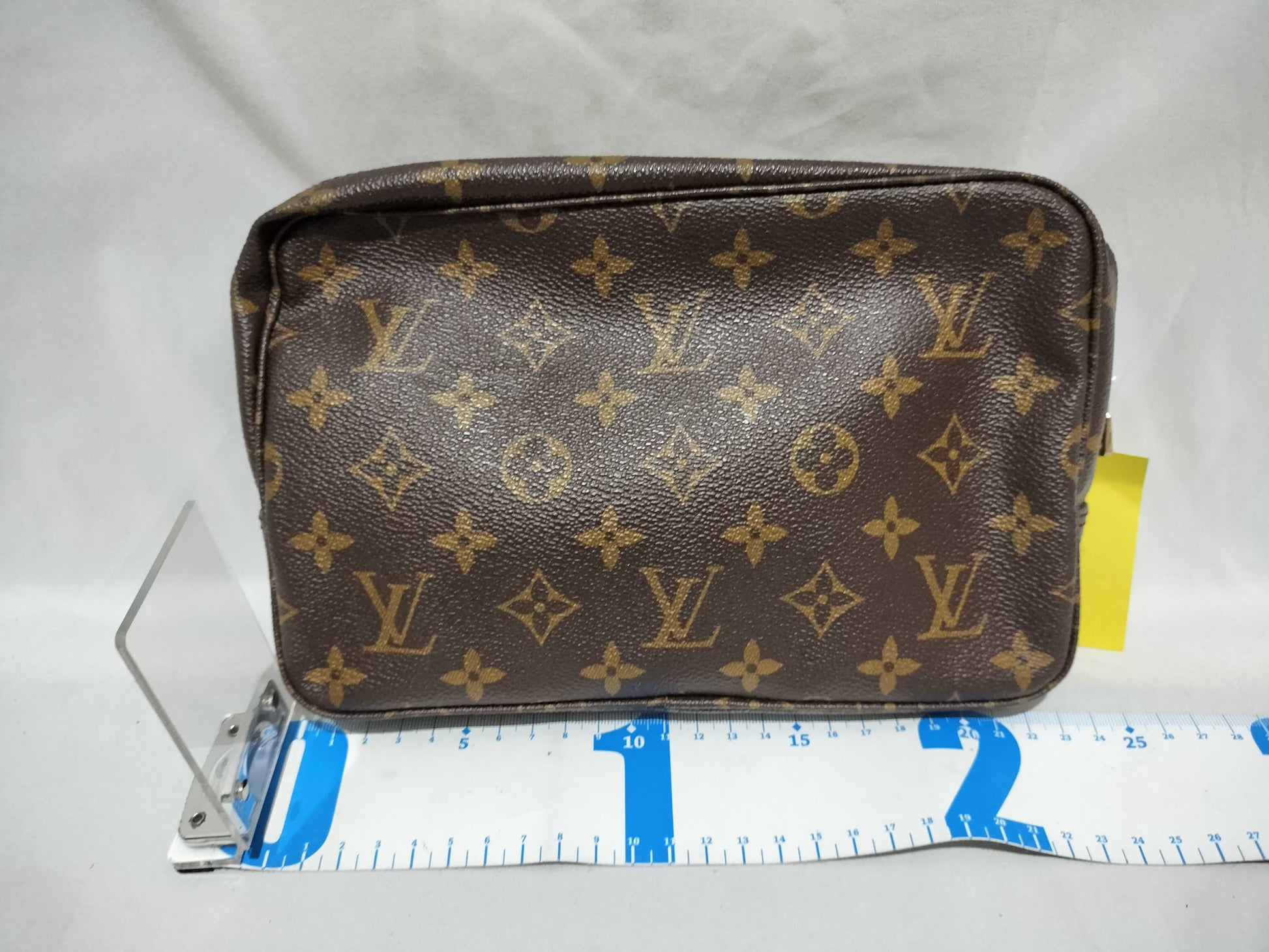 LOUIS VUITTON RFID Unverifiable, Serial Unverifiable, Monogram True Touquet 23 Second Bag