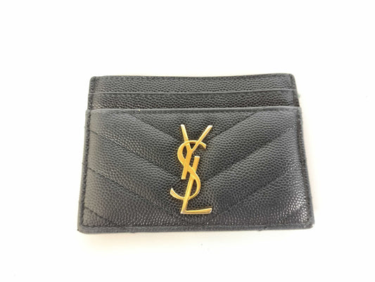 Yves Saint Laurent Pass Case, Card Case, Pass Case, Business Card Case