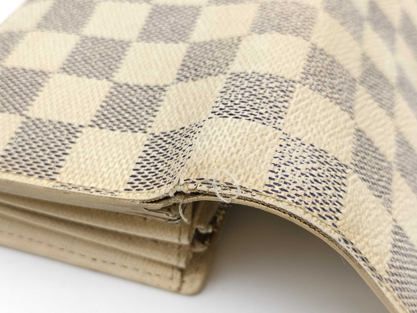 LOUIS VUITTON TH0096 Damier Azur Portefeuille Sarah Long Wallet