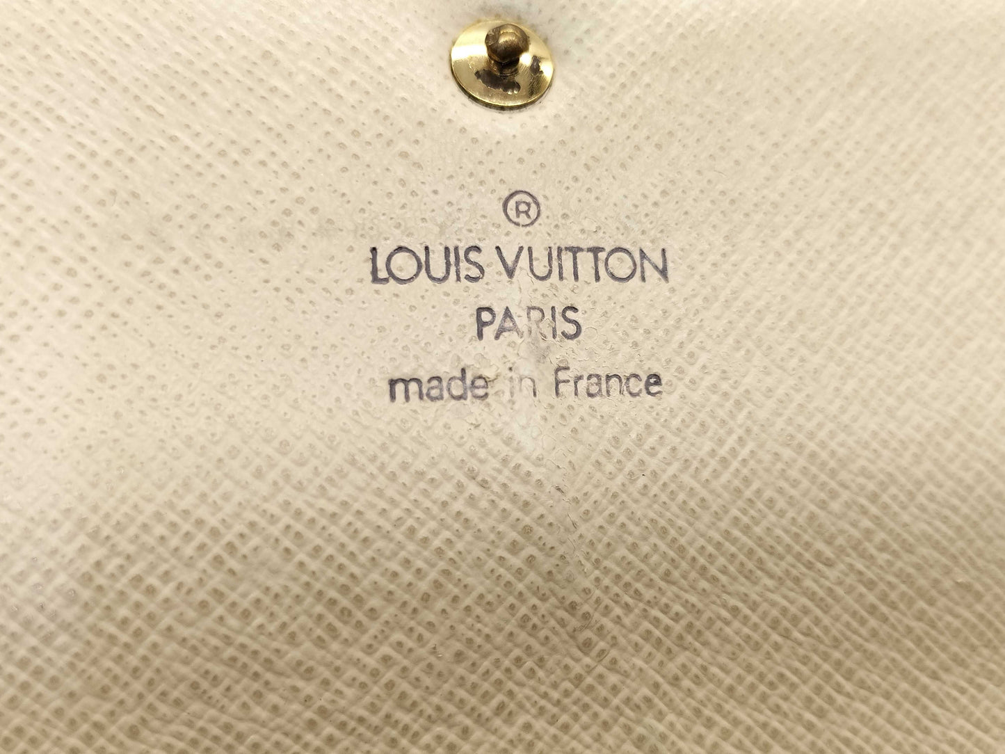 LOUIS VUITTON TH0096 Damier Azur Portefeuille Sarah Long Wallet