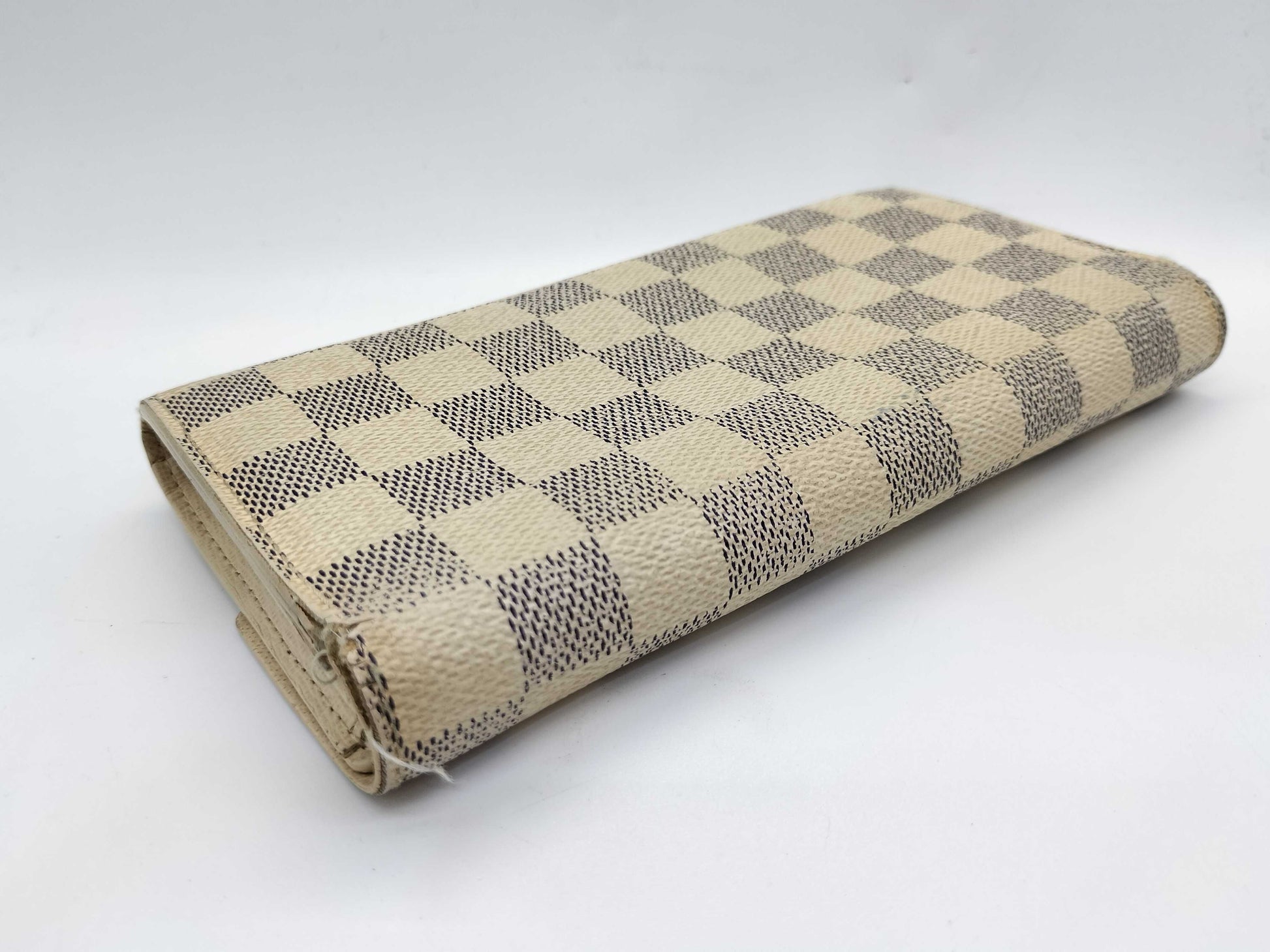 LOUIS VUITTON TH0096 Damier Azur Portefeuille Sarah Long Wallet