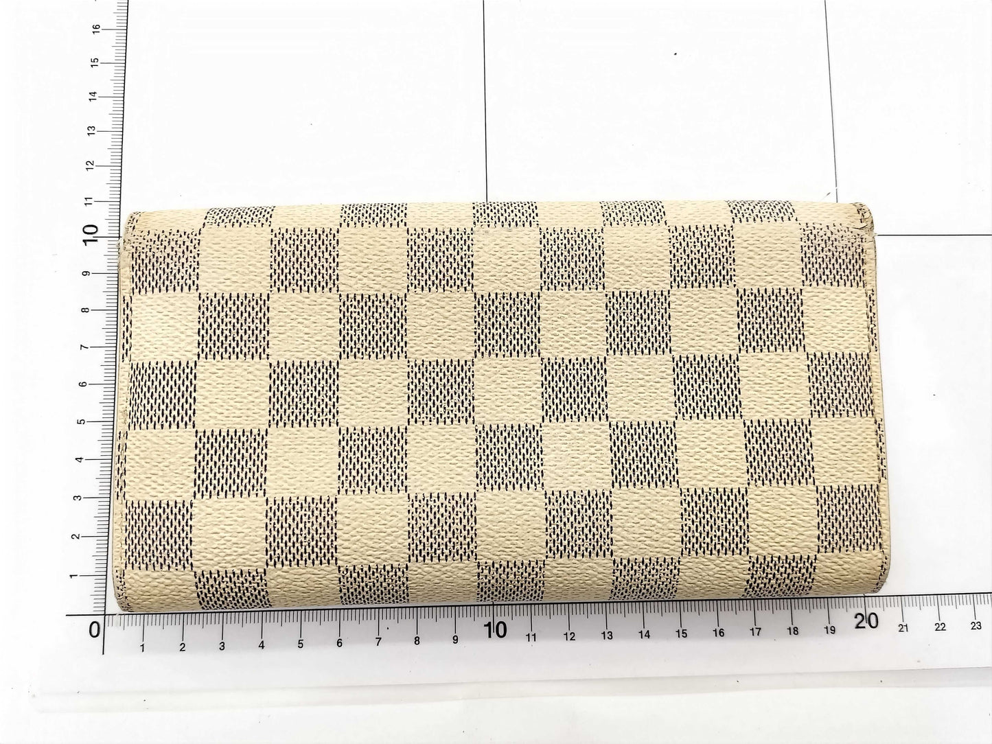 LOUIS VUITTON TH0096 Damier Azur Portefeuille Sarah Long Wallet