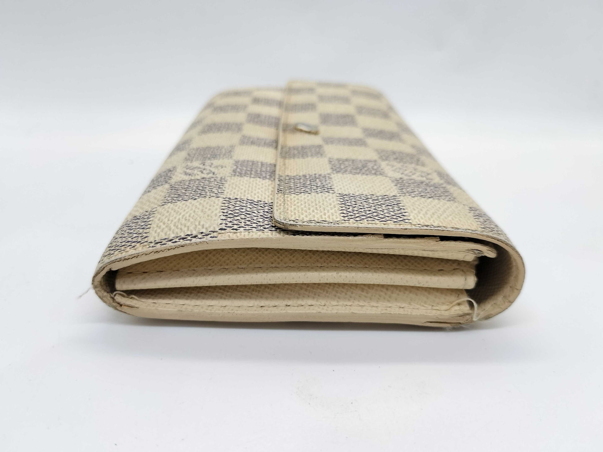 LOUIS VUITTON TH0096 Damier Azur Portefeuille Sarah Long Wallet