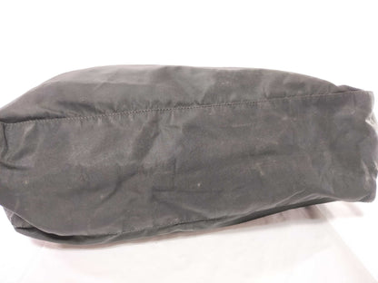 PRADA nylon triangular logo bag, zipper damage, condition considered. Tote bag