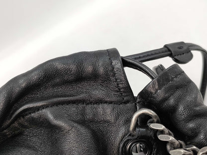 Yves Saint Laurent Teddy Drawstring Chain Shoulder Bag