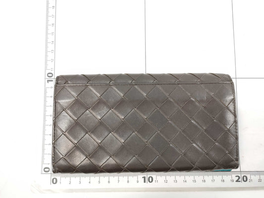 BOTTEGA VENETA Intrecciato Bifold Long Wallet with Billfold