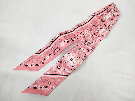 HERMES Twilly Wind People Scarf