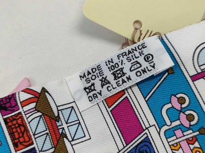 HERMES Twilly Maison Decalle Scarf