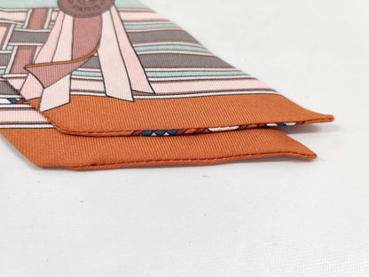HERMES Twilly Bridle and Charm Scarf