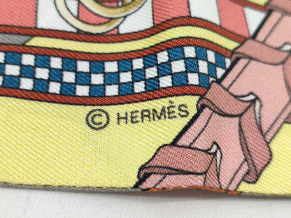 HERMES Twilly Bridle and Charm Scarf