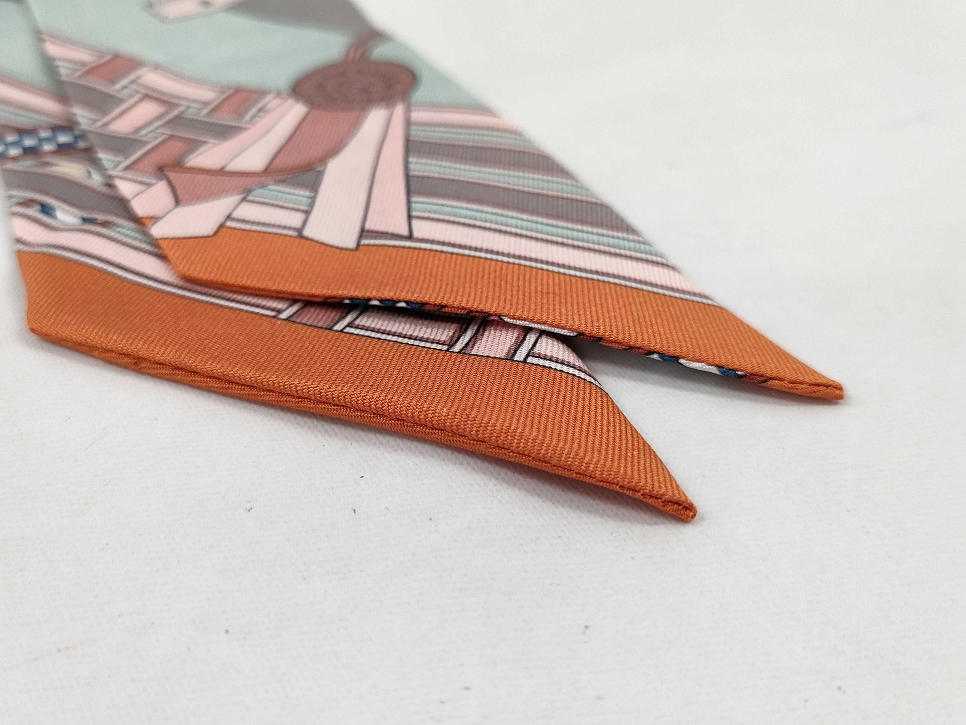 HERMES Twilly Bridle and Charm Scarf
