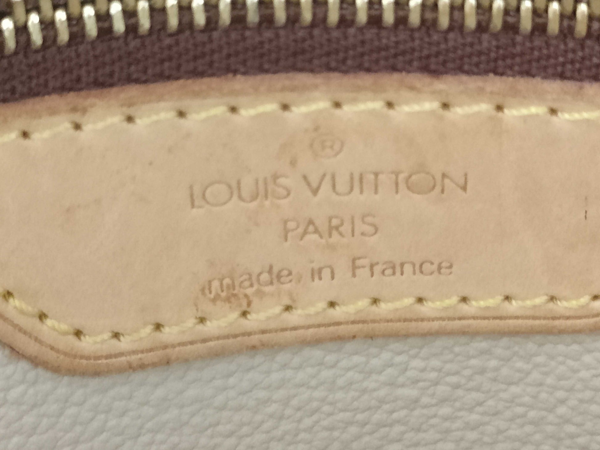 LOUIS VUITTON FL0061 Monogram M42238 Petit Bucket Tote Bag 