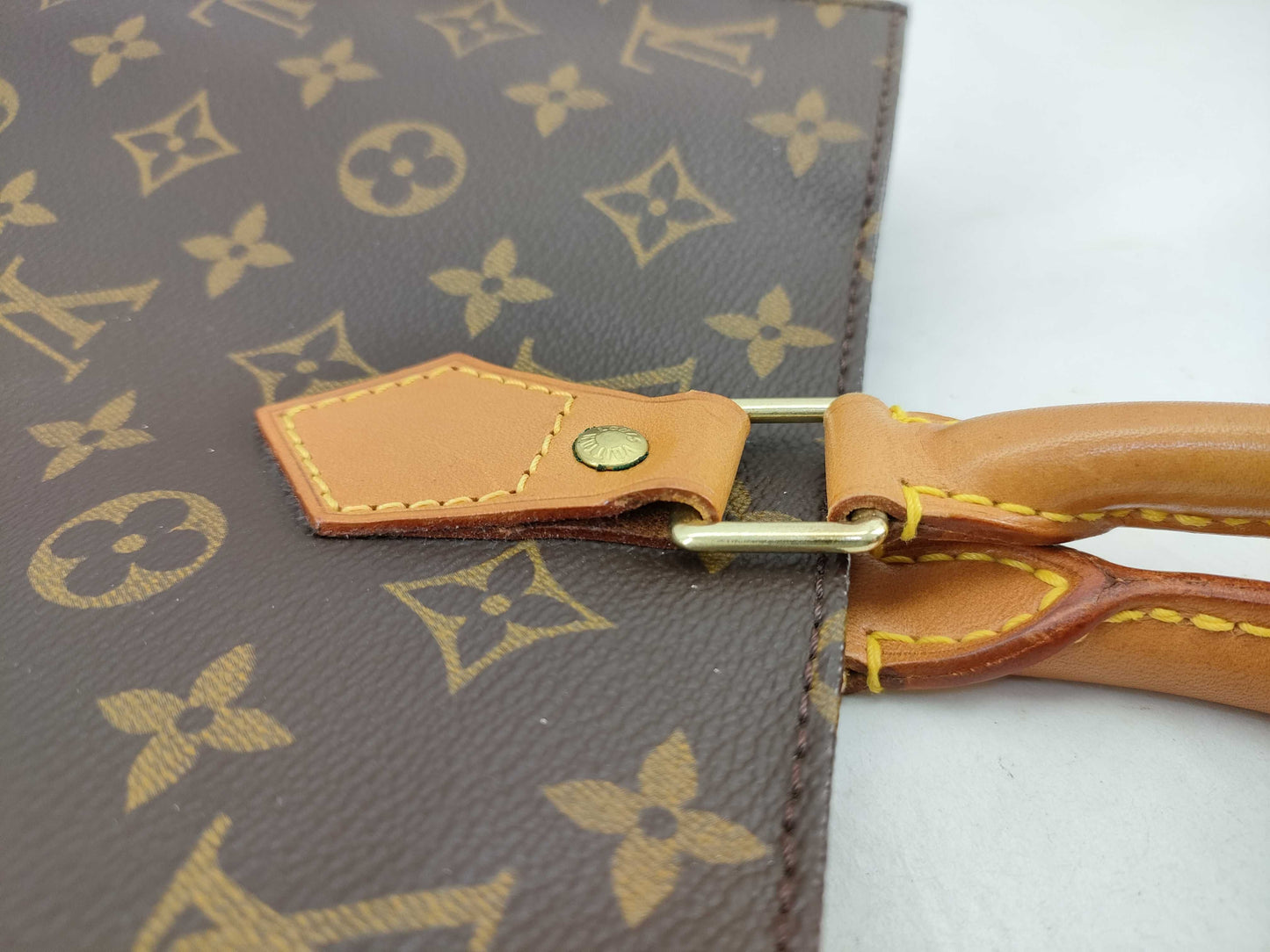 LOUIS VUITTON MI0060 Monogram M40805 Sac Plat Handbag