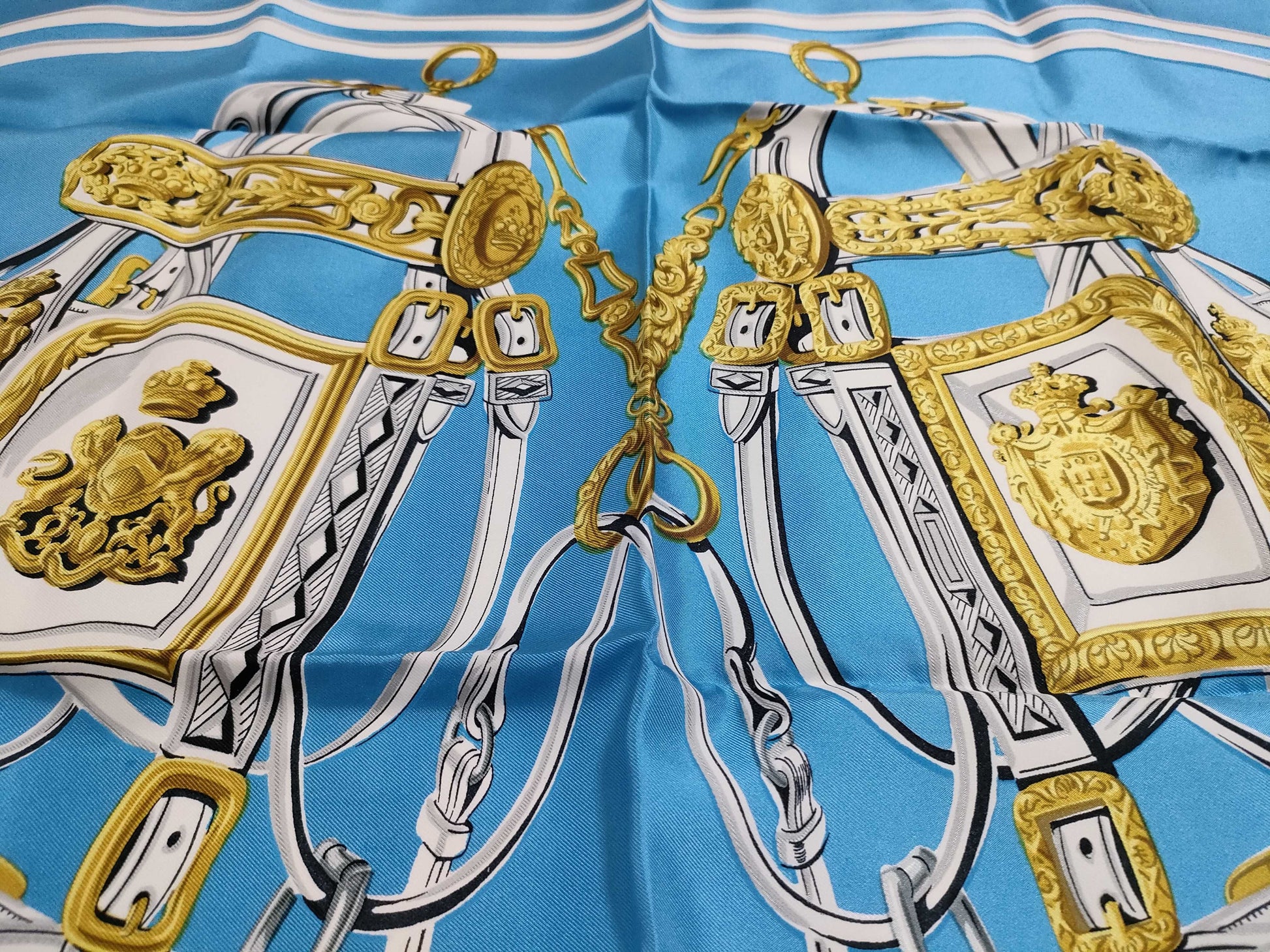 HERMES Carré BRIDE de GALA / Ceremonial Bridle Scarf