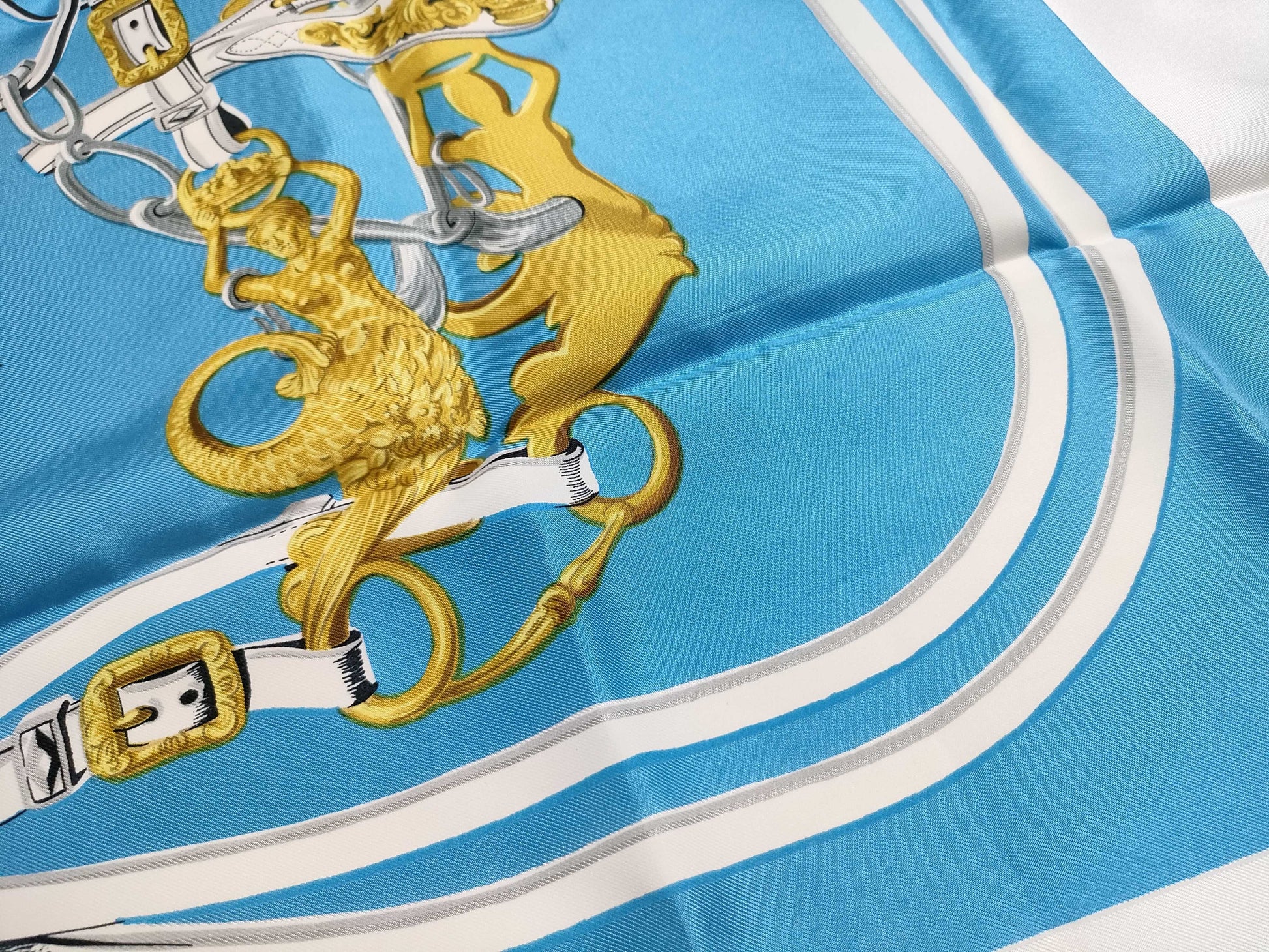 HERMES Carré BRIDE de GALA / Ceremonial Bridle Scarf