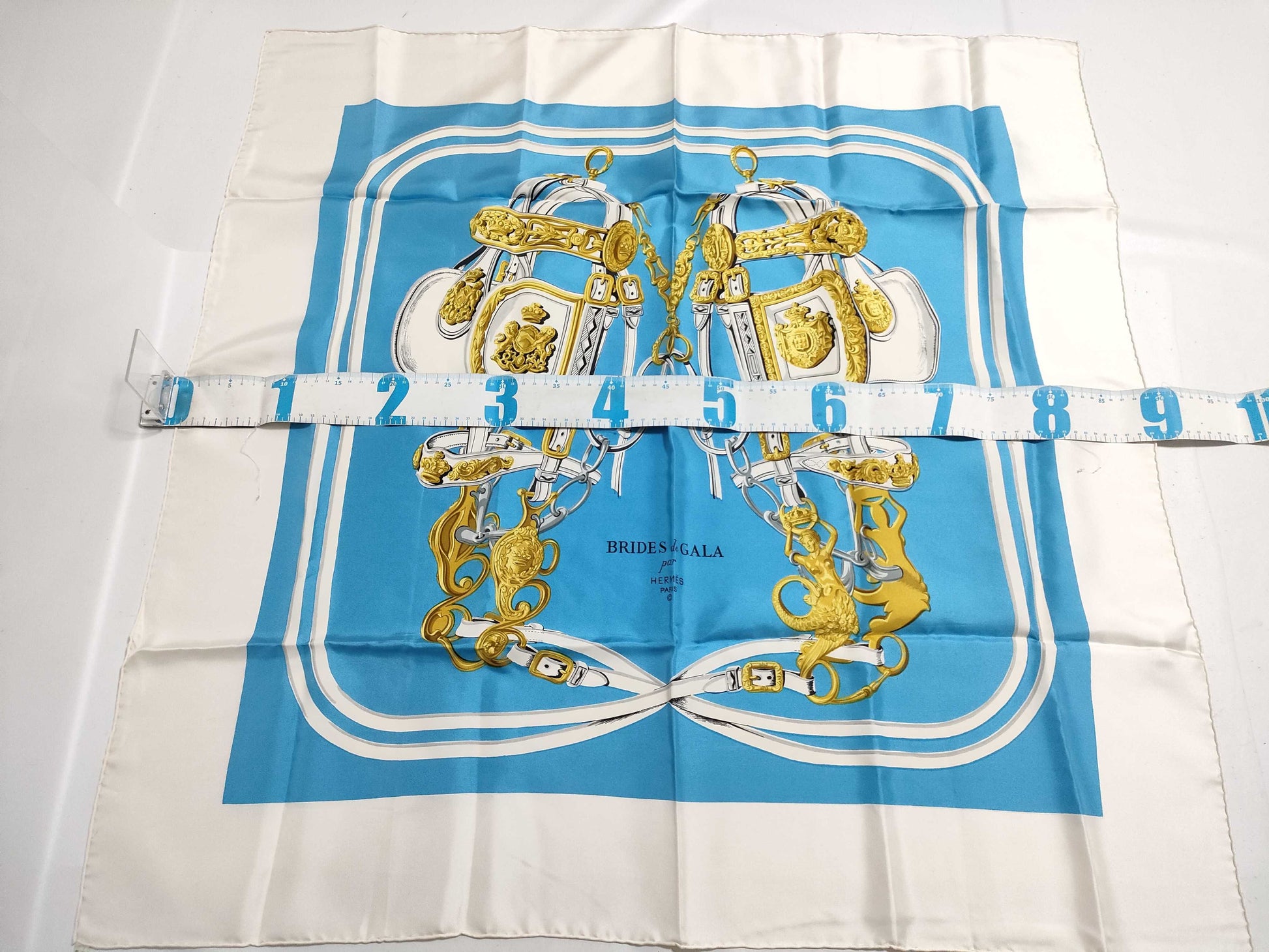 HERMES Carré BRIDE de GALA / Ceremonial Bridle Scarf